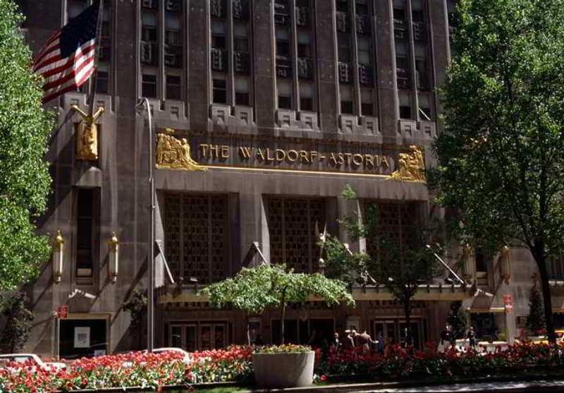 Waldorf Astoria New York Hotel Exterior foto